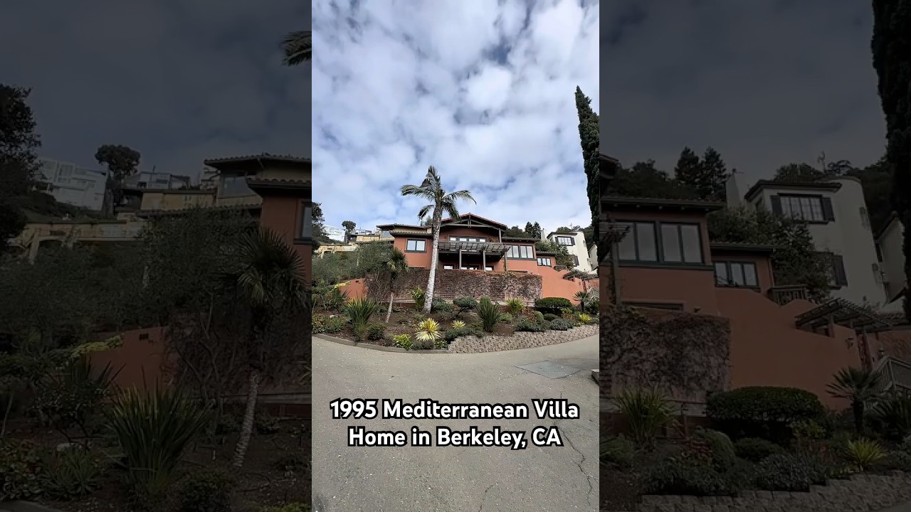 1995 Mediterranean Villa Home in Berkeley, CA 