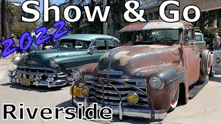 Show and Go 2022 Downtown Riverside - Classic Car Show