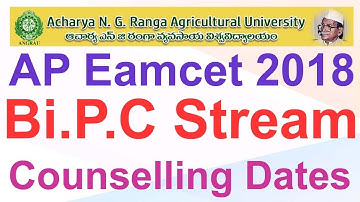 AP Eamcet 2018 Counselling for Bipc | Certificates Verification Fee Details