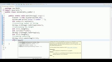 Write a java program number is Automorphic number or not