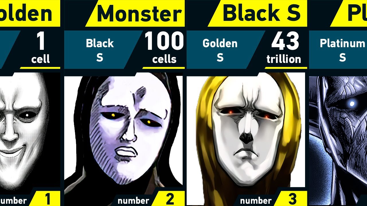 The Evolution of Black S in One Punch Man