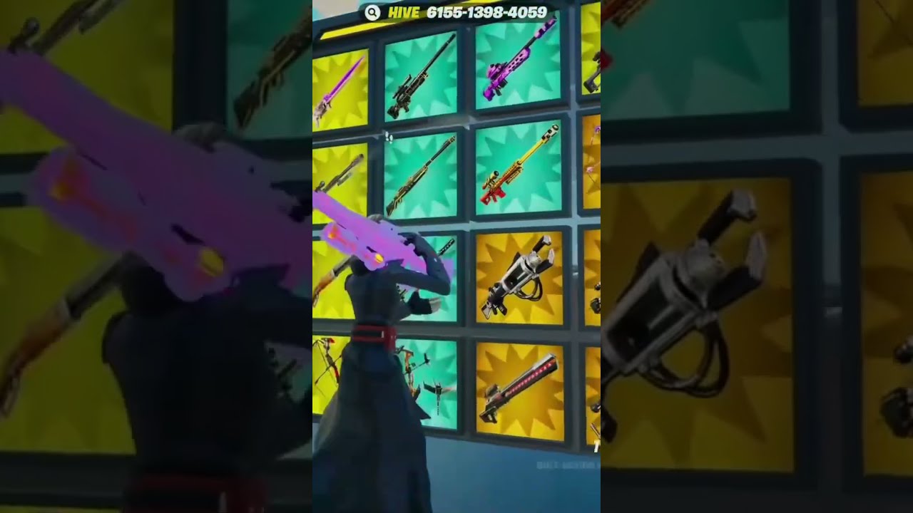 How To Get The Rainbow Sniper In 1v1 With Every Gun