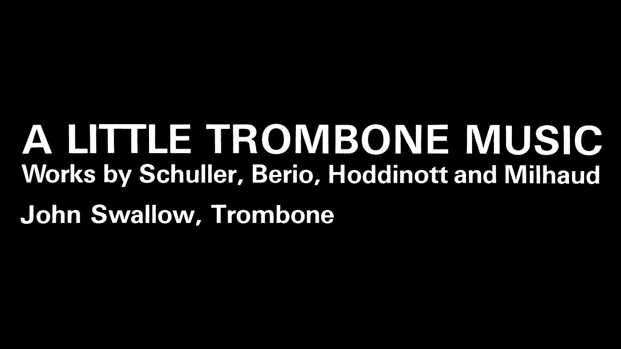 John Swallow Trombone 4