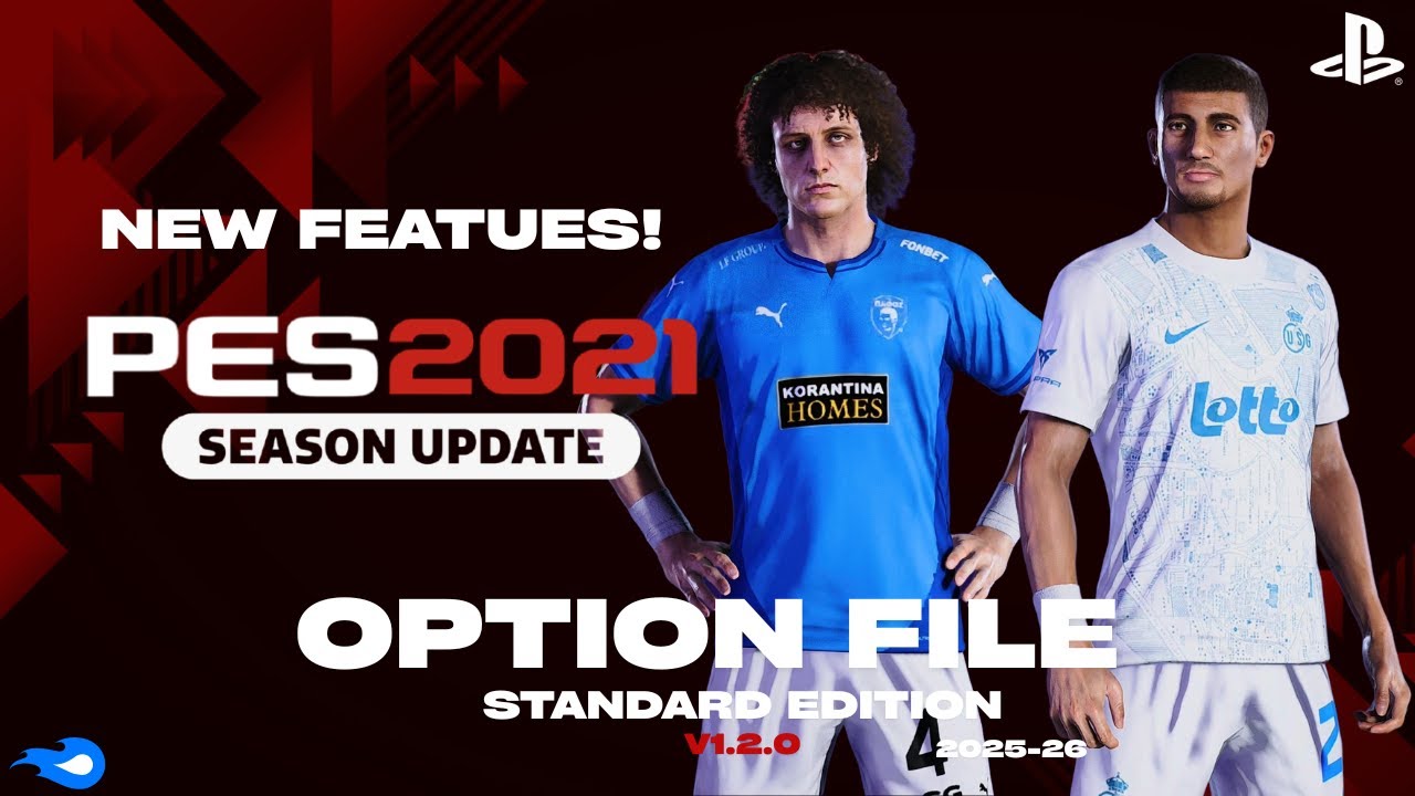 eFootball PES 2021 | Option File Patch | 2025-2026 | PS4 PS5 - YouTube