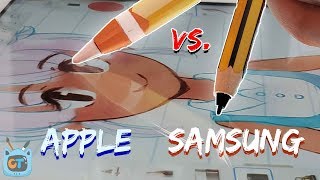 The REAL competitor to the Apple Pencil!?!   Samsung Noris Digital Pencil VS. Apple pencil