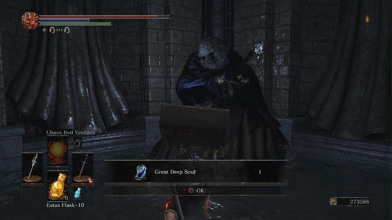 DARK SOULS III Farming 10 Human Dreg For "Great Deep Soul" Sorcery Spell