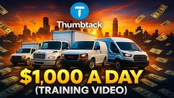 Make $1,000+ a Day With Your Box Truck or Cargo Van Using Thumbtack! [Step-By-Step Training]