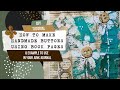 how to make buttons from old book pages 🟢 DIY 🟢 junk journal decoration 🟢 TUTORIAL 🟢