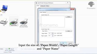 Phomemo Installing Label Printer Driver on Windows and Prepare before use 190712
