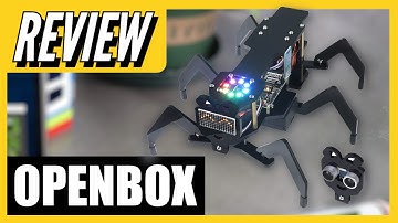Arduino Ant Hexapod Robot | Easy build | Dot Matrix Expressions | OPENBOX