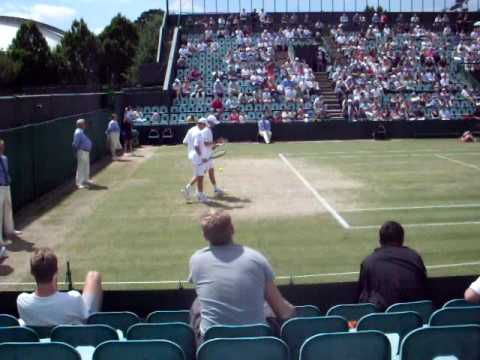 Wimbledon 08' semis Bryan bros