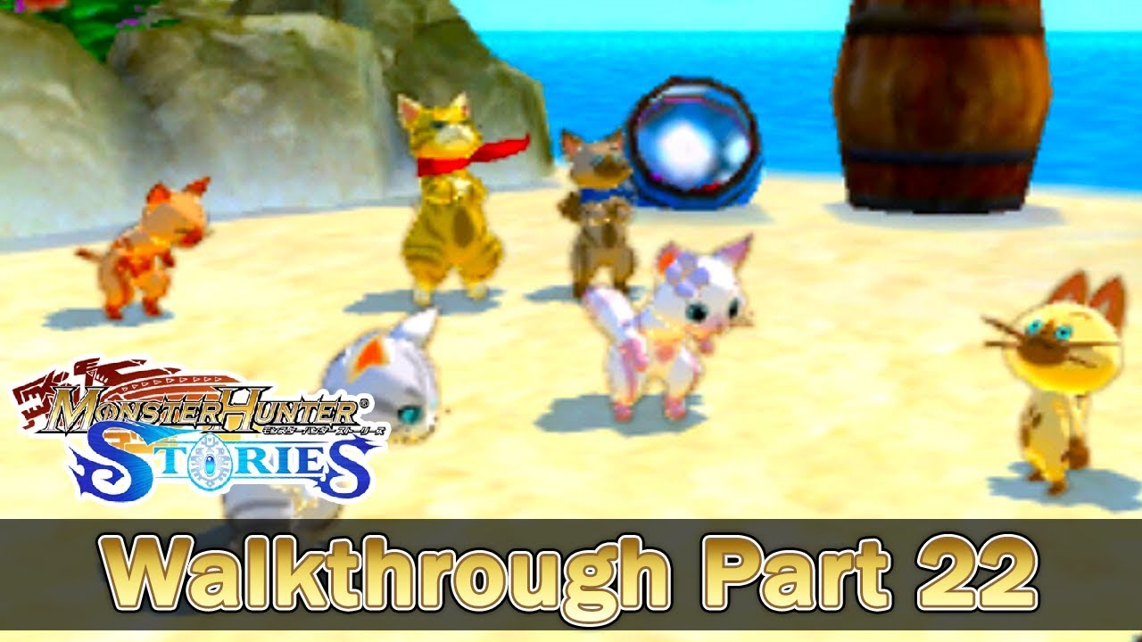 Monster Hunter Stories Walkthrough Part 22: Koapni Village & Gargwa Feathers! (HQ) No Commentary - YouTube