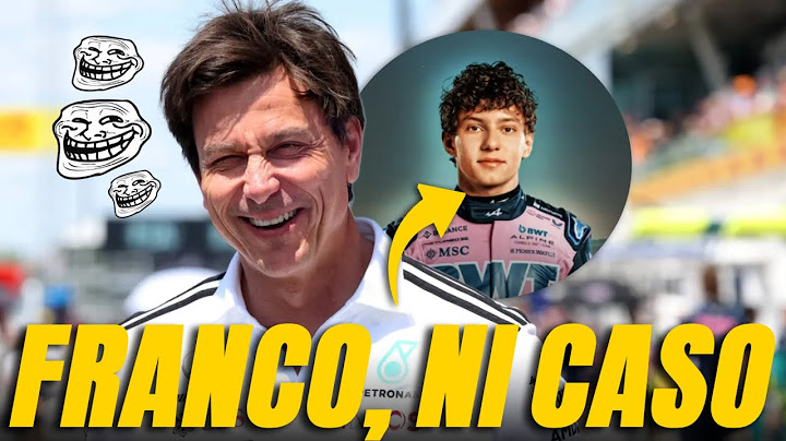¡TOTO TROLLEA AL CLAN VERSTAPPEN! ANTONELLI NO SUSTITUIRÁ A COLAPINTO