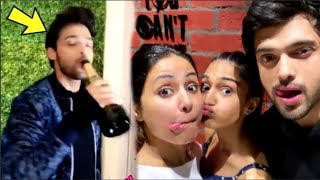 DRUNK Parth Samthaan Night House Party With GF Erica, Hina & Other Friends On His Birthday