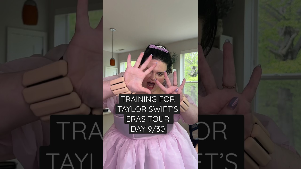 Training for Taylor Swift's Eras Tour Day 26/30 : Tay Lasso.