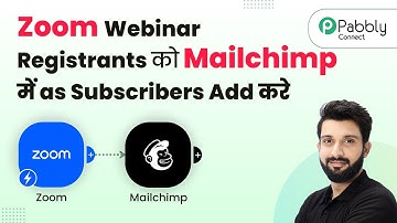 Add Zoom Webinar Registrants to Mailchimp Automatically as Subscribers