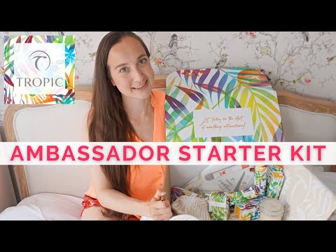 TROPIC AMBASSADOR STARTER KIT 2021 | WHAT'S INSIDE THE TROPIC STARTER KIT?