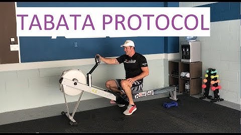 RowLab TABATA PROCOTOL !!!! 2 times 4 min of 20sec/10sec! 8 minutes total!!!