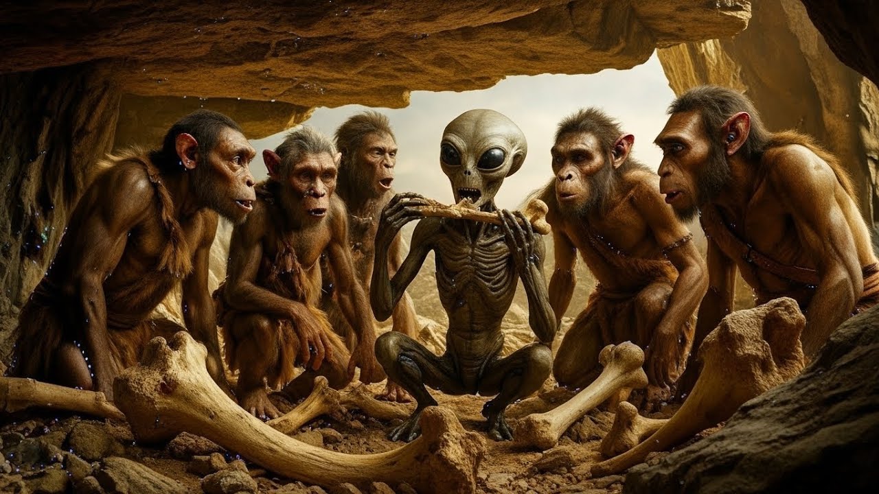 Life million years ago |An alien taught early humans how to survive ...