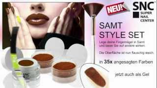 Samt Nägel - Samt Style Set - Samt Nails Set - SNC Super Nail Center