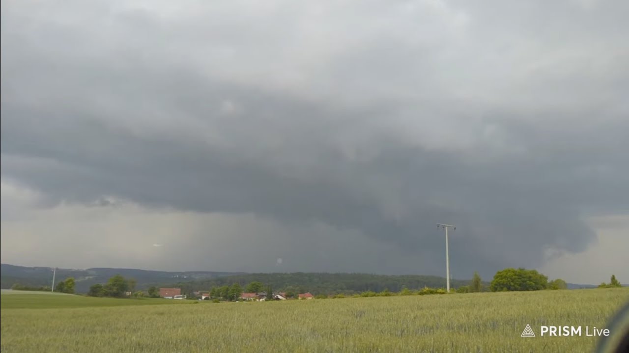 Die Hagelzelle bei Regensburg! | Live Sturmjagd