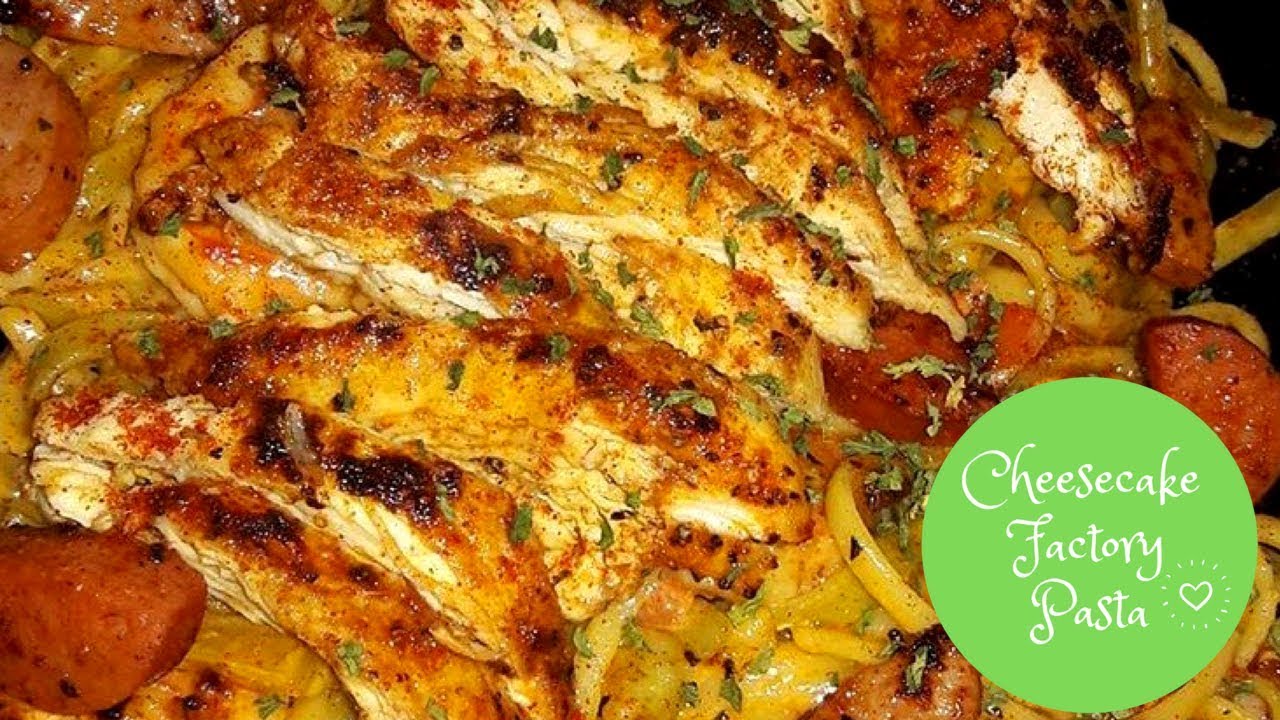 Pasta Recipe Video Cheesecake Factory ( My Version ) Jambalaya Pasta w