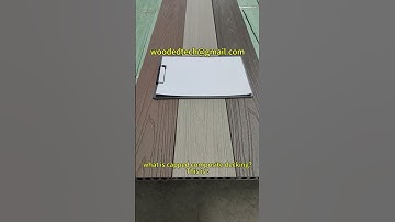 what is capped composite decking？This is ! #whatiscappedcompositedecking