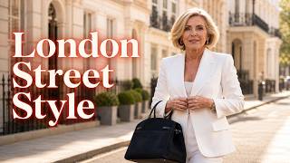 What Elegant Women Really Wear in London This Summer. A Visual Extravaganza!