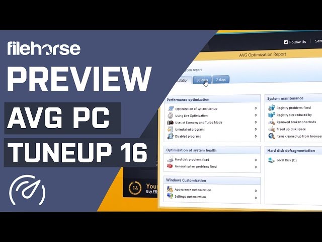 avg pc tuneup 2016 full