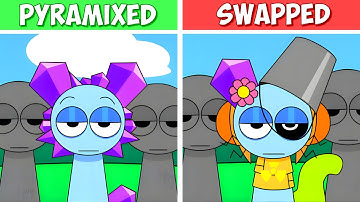 Incredibox Sprunki - Pyramixed But Swapped | Normal vs Horror
