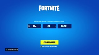 حل مشكلة تاريخ ميلادك بفورتنايت !!  ( إرجاع جميع الميزات والمحادثة الصوتية ) Fortnite