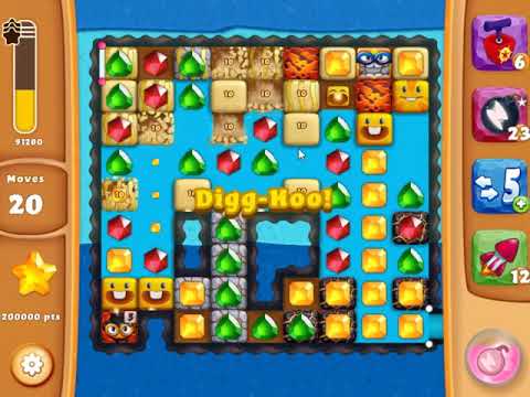 Diamond Digger Saga Level 1606 - NO BOOSTERS | SKILLGAMING ✔️