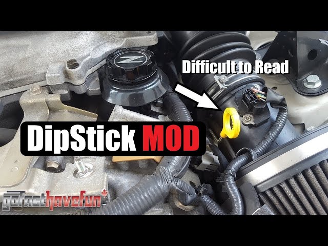 Dipstick MOD / Dip stick hard to read (Nissn 350Z / Infiniti G35) | AnthonyJ350 class=