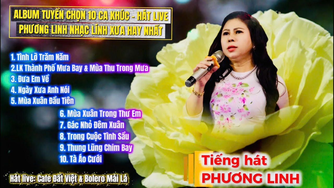 Album Vol 1 Phương Linh hát Live Guitar Bolero Mái Lá & Coffee Đất Việt