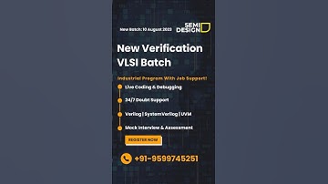 Job Assured Program in VLSI #semiconductorindustry #vlsi #vlsitraining #vhdl #fpga #vlsiprojects