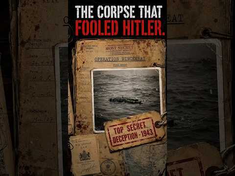 Video The Allies Killed a Man, Dressed His Corpse in a Uniform, and Won the War With His Body