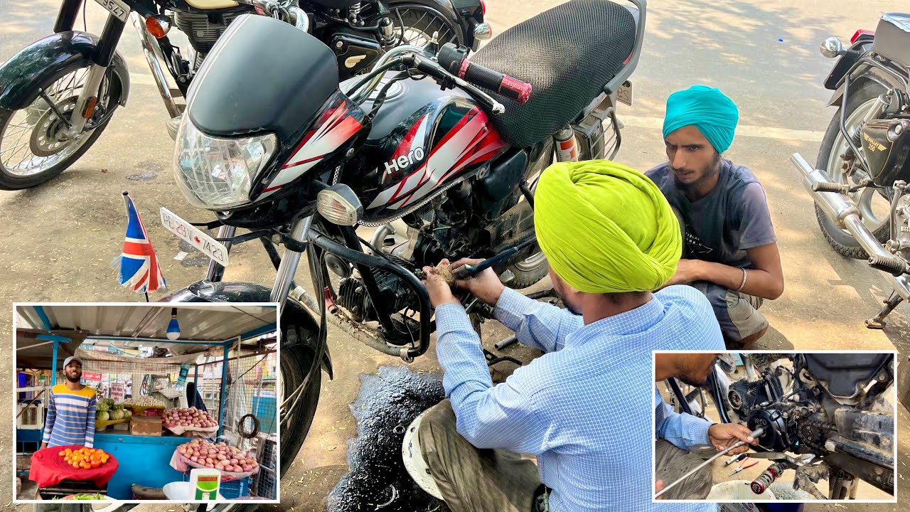 Apne Bike da karyea km | Happy Sabji wala 😂| 