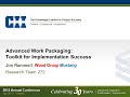 Advanced Work Packaging: Toolkit for Success