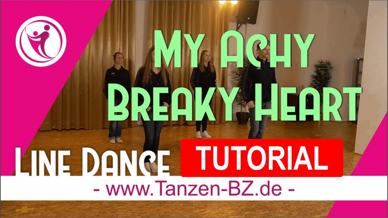 Beginner Line Dance 🤠 My Achy Breaky Heart 🤠 lernen - 