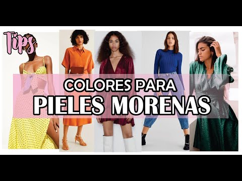 Video: ¿Qué colores le quedan bien a las morenas? Maquillaje y color de ropa para morenas