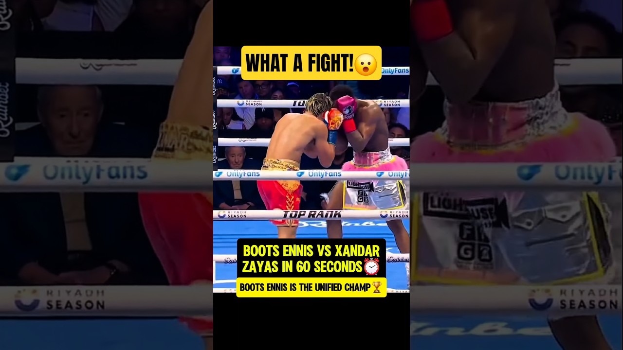 Boots Ennis is MUST SEE TVđđż live on @DAZNBoxing