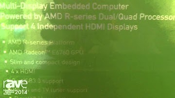 ISE 2014: NEXCOM Presents NDiS B842 Video Wall Player