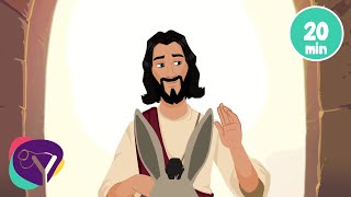 Easter Bible Songs Collection 2024  Animated, With Lyrics