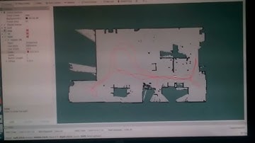The Differential Mobile Robot Runs a 2-D Mapping Mission