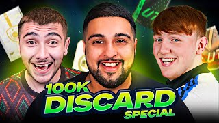 100 FC24 Packs But The Loser DISCARDS his TEAM!! (Ft. AngryGinge Danny Aarons & MORE)
