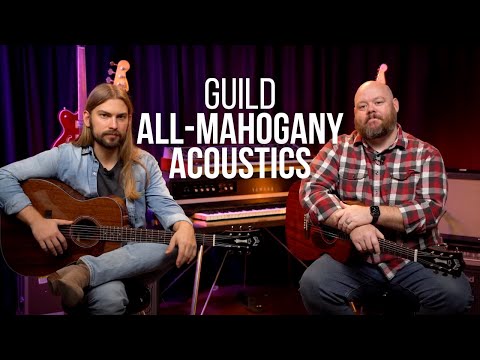 Guild's Insanely Good and Affordable Mahogany Acoustic Guitars: M-120, OM-120, and D-120