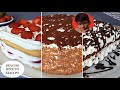 РЕЦЕПТЫ 3 ЛЕТНИХ ТОРТОВ НА ЛЮБОЙ ВКУС ✧ ГОТОВЯТСЯ ОЧЕНЬ ПРОСТО И БЫСТРО ✧ 25 СУБТИТРОВ