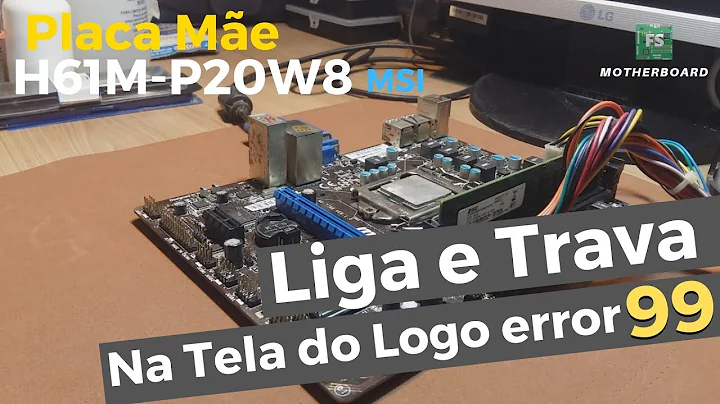 Motherboard 1155 Msi H61M P20W8 error 99 | How to solve
