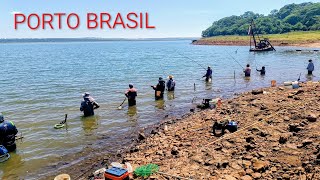 Parecia Que Todos Pescadores Da Região Estava Ali Só Tilápias Gigantes Riolândia Sp..