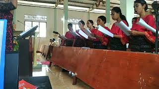 Vignette de la vidéo "Lagu Yesus Kecil dan Lagu Sancta Sancta Maria"